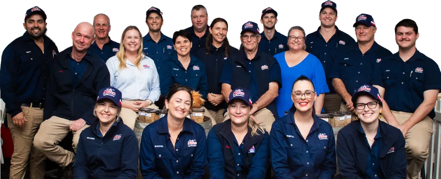 The Norco team together in uniform
